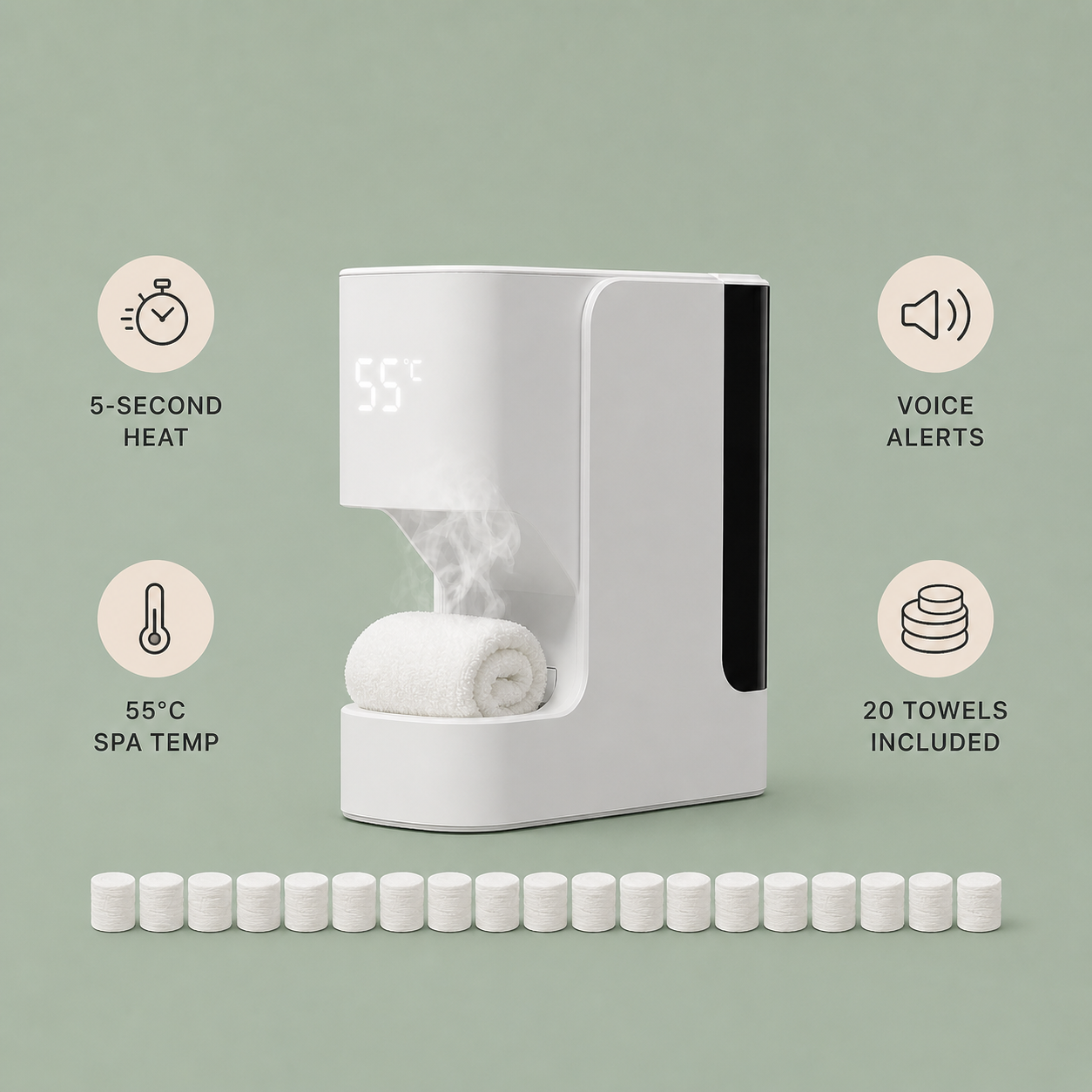 SteamSpa Hot Towel Spa