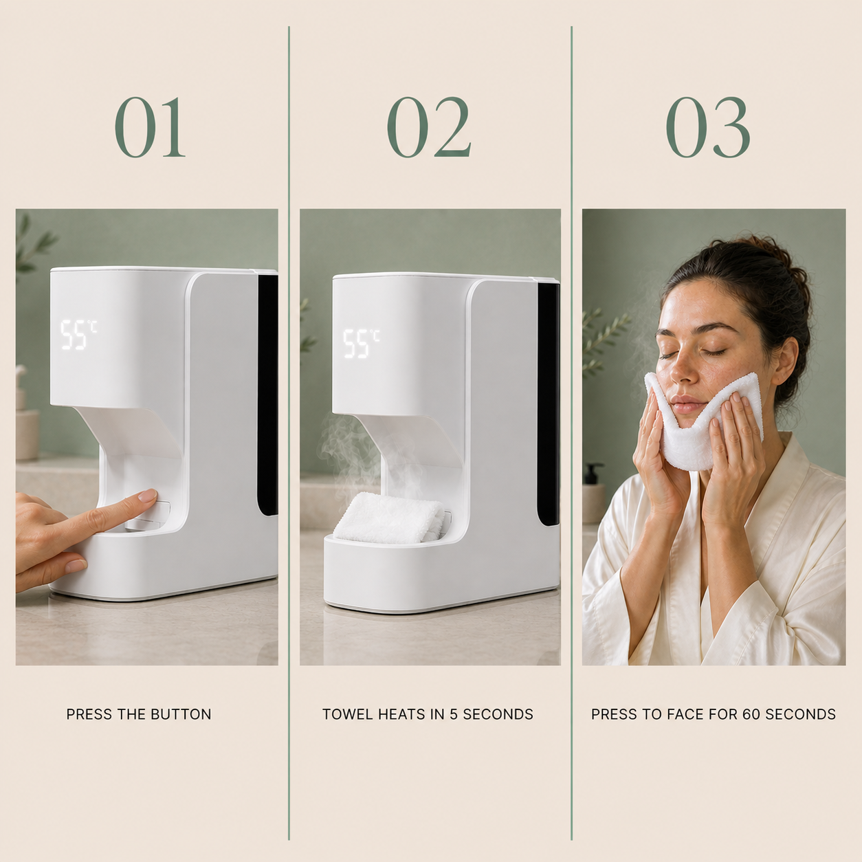 SteamSpa Hot Towel Spa